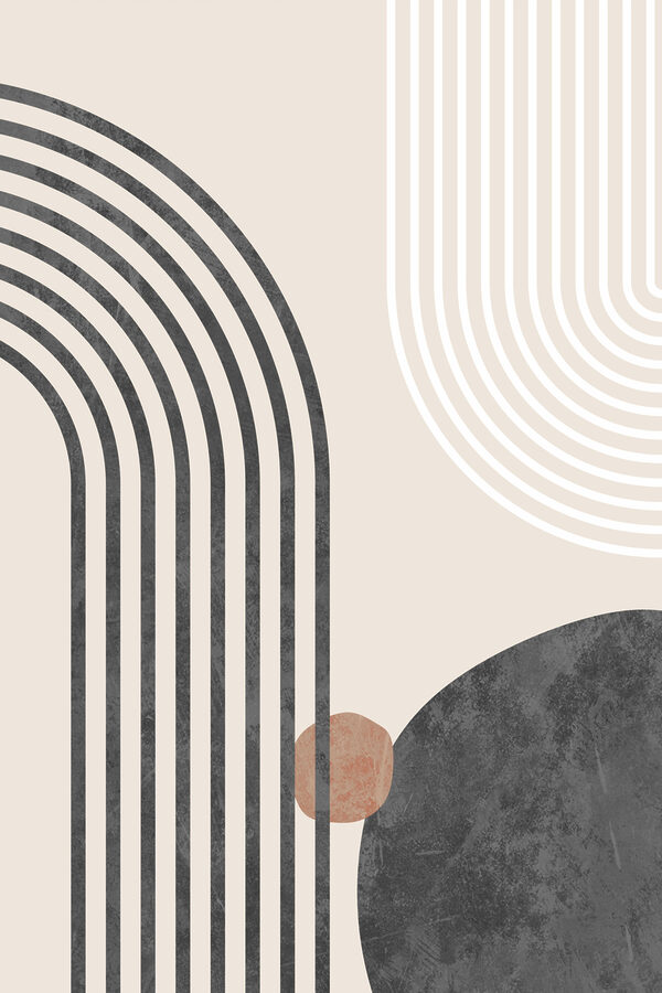 Abstract lines and shapes in harmony Abstract lines and shapes in harmony