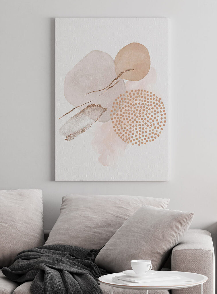 A close up of a painting A close up of a painting