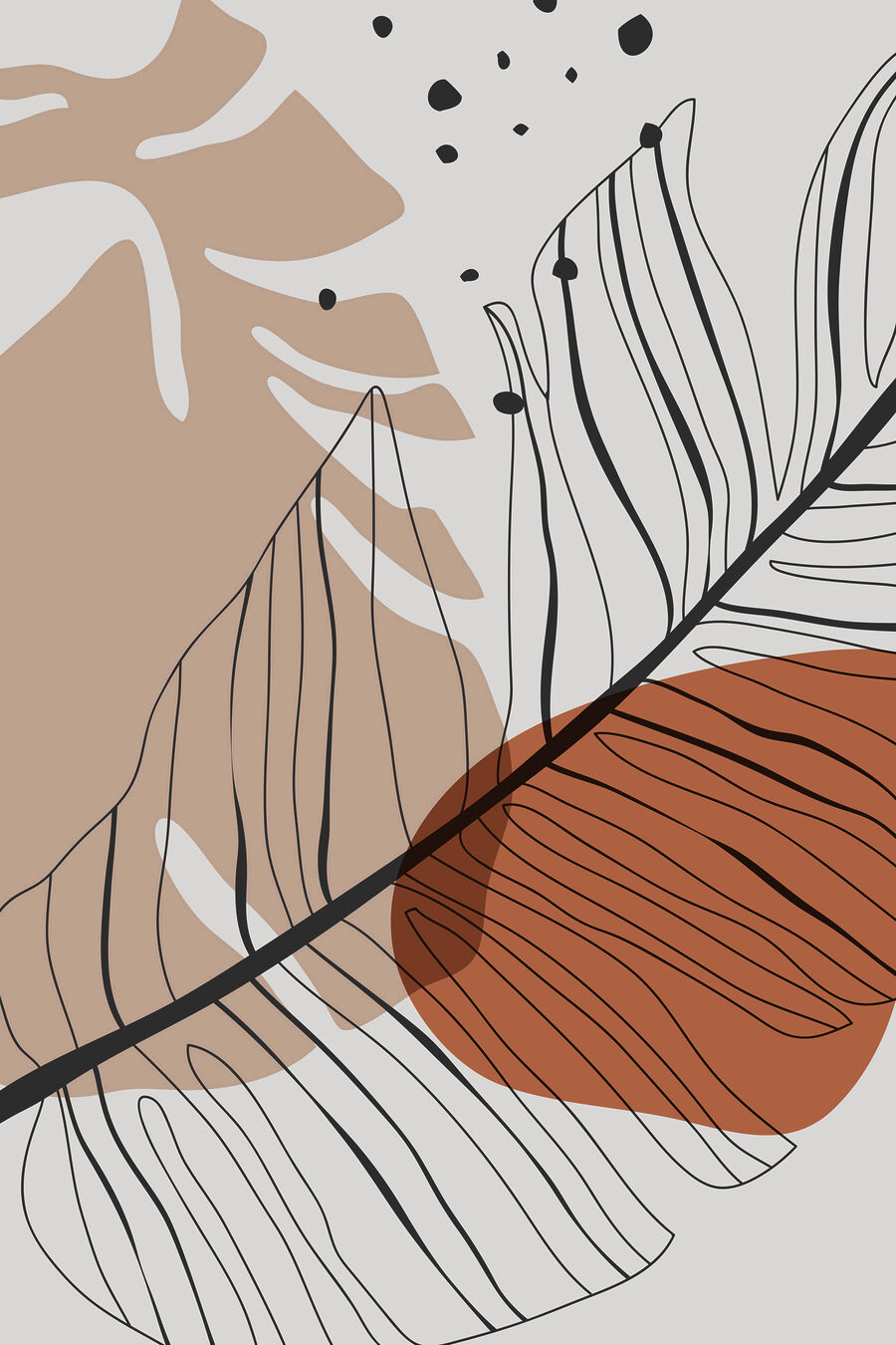 Een close-up van een blad