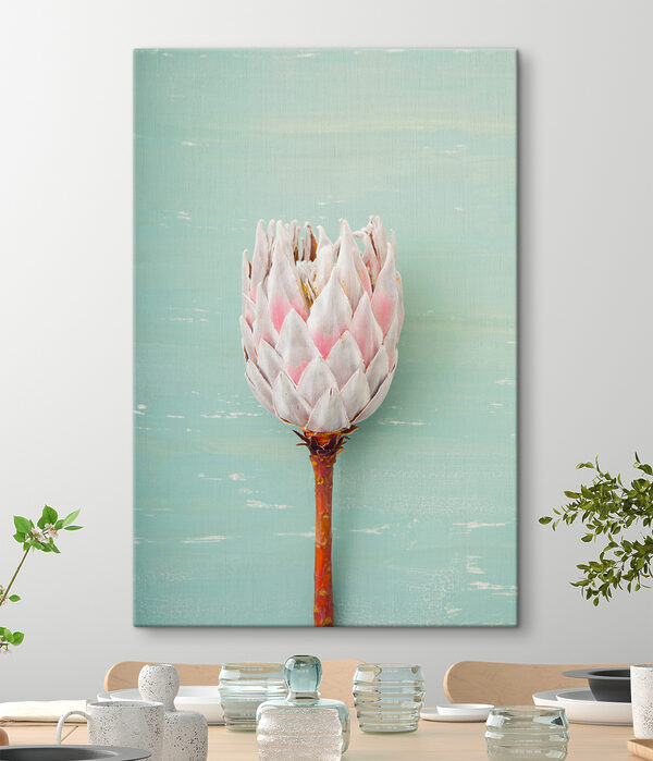 Een bloem op een stok Een bloem op een stok