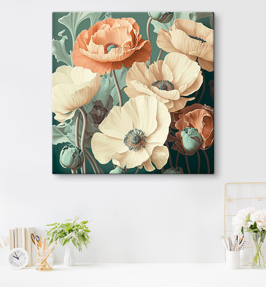 Een close-up van bloemen