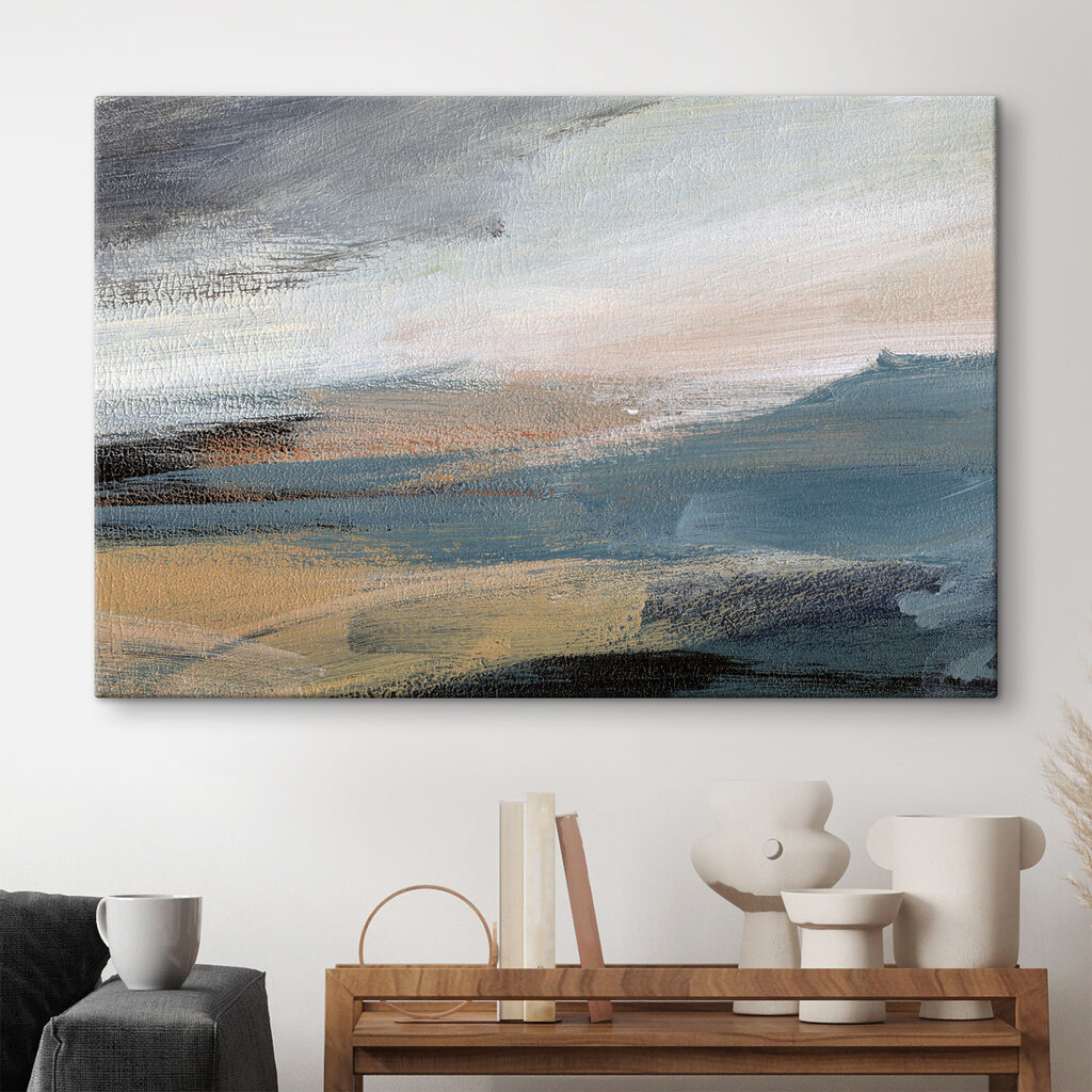 A close up of a painting A close up of a painting