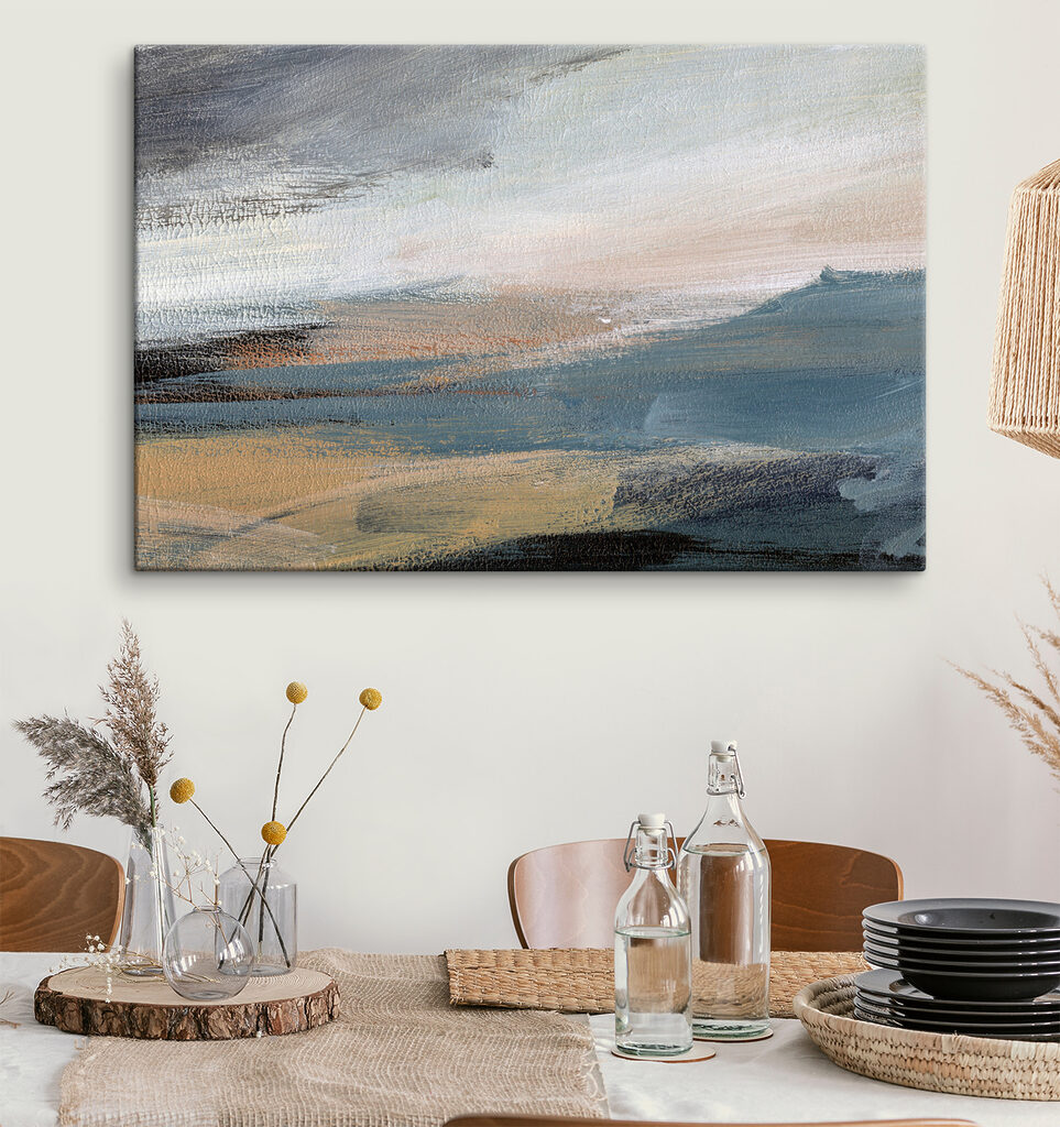 A close up of a painting A close up of a painting