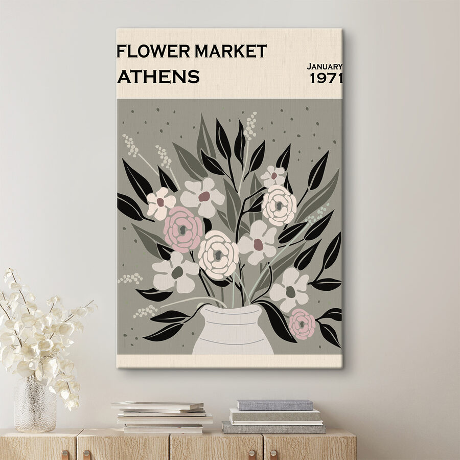 Een vaas met bloemen Een vaas met bloemen