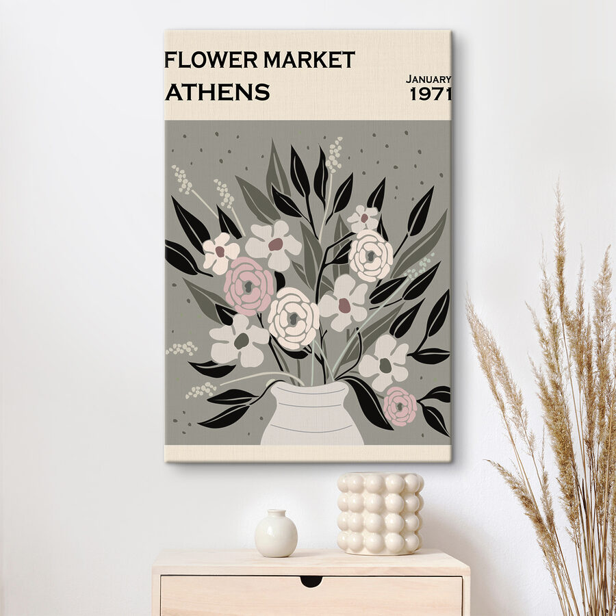Een vaas met bloemen Een vaas met bloemen