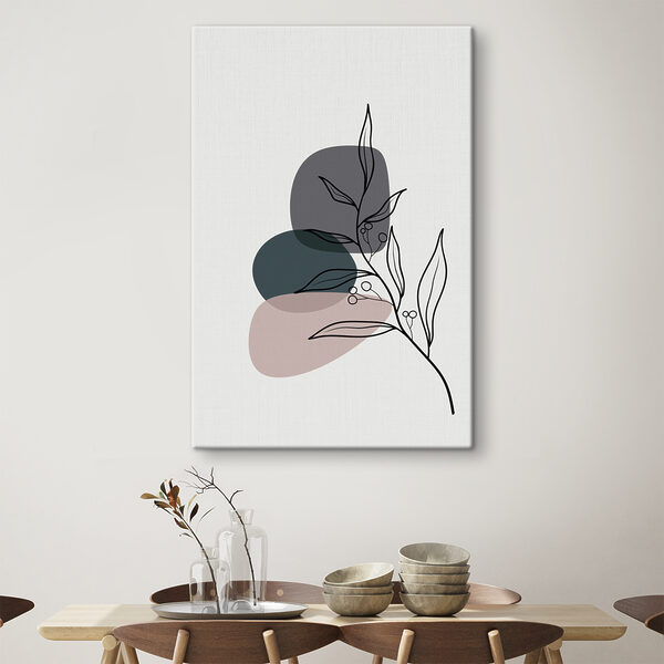 A drawing of a plant