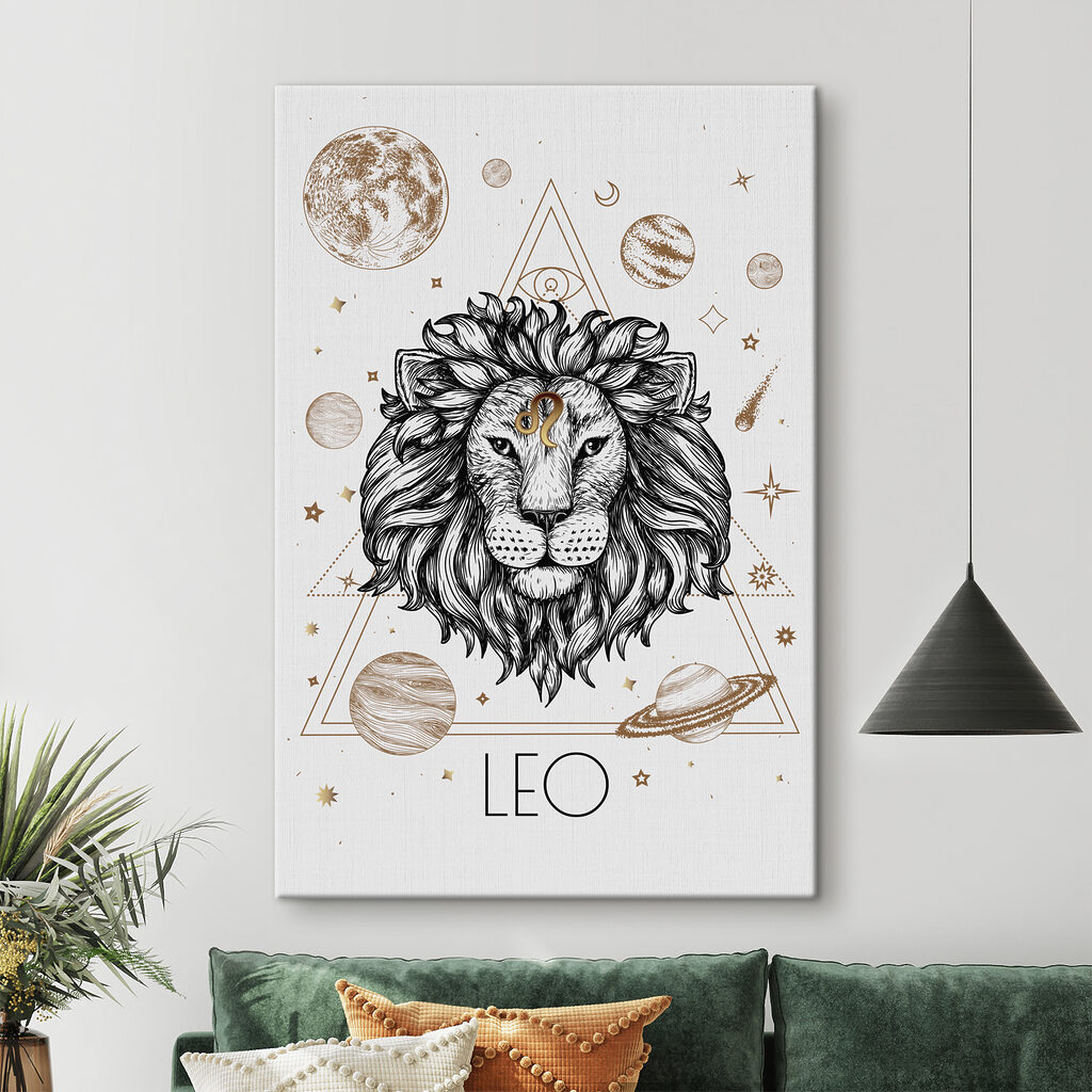 A lion with a question mark on it A lion with a question mark on it