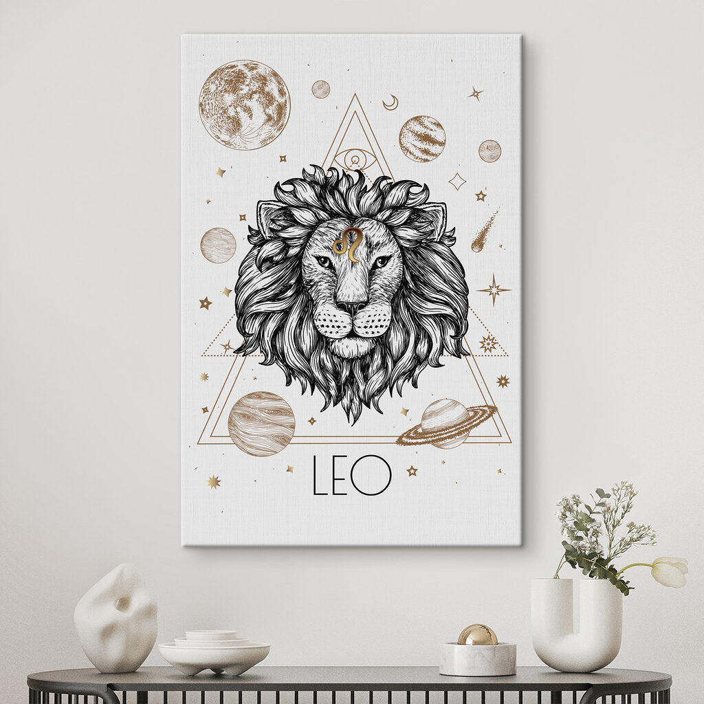 A lion with a question mark on it A lion with a question mark on it