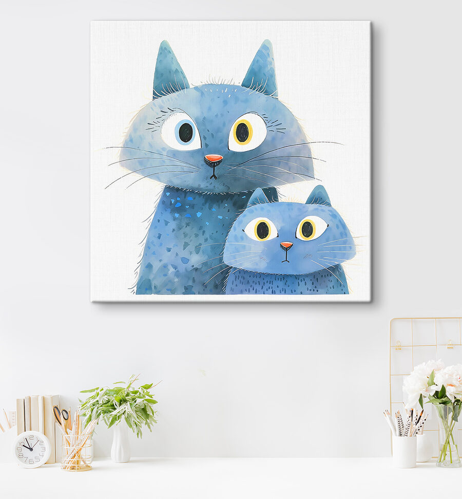 Een kat en een kat