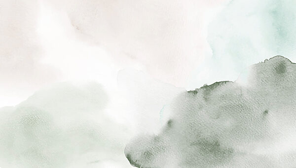 Een aquarelschilderij van een wolk Een aquarelschilderij van een wolk