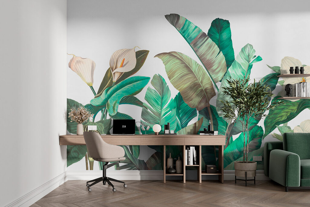 A group of tropical plants