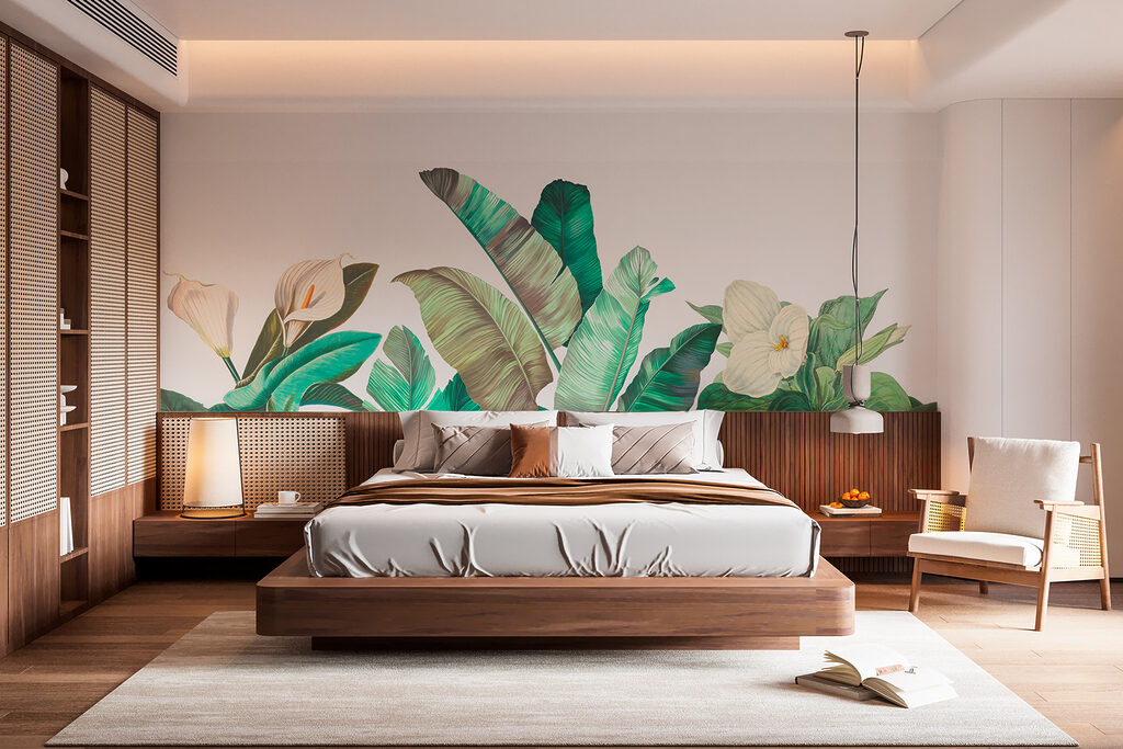 A group of tropical plants