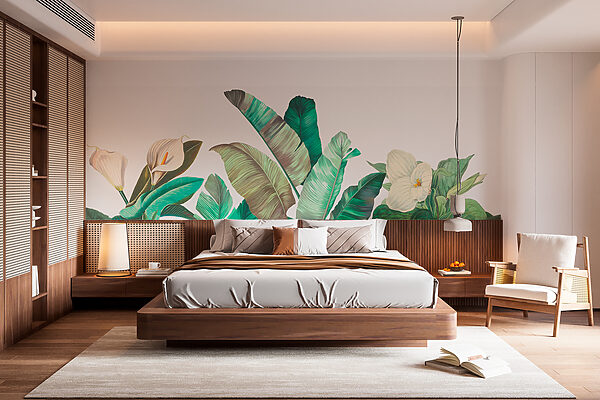 A group of tropical plants