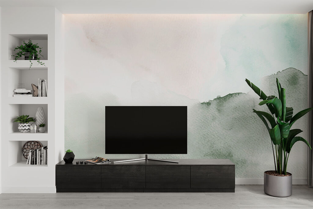 A watercolor painting of a cloud