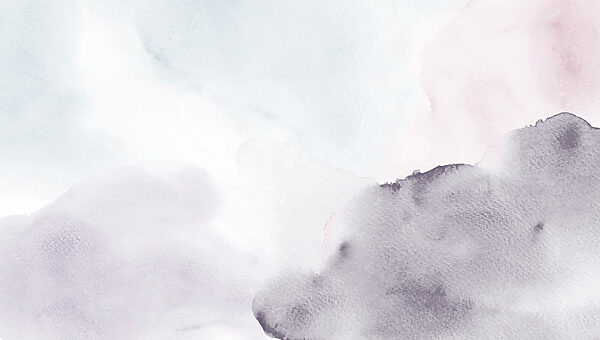 Een aquarelschilderij van een wolk Een aquarelschilderij van een wolk