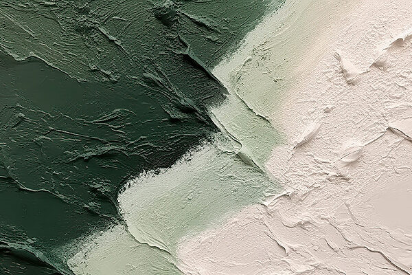 Een close-up van een schilderij Een close-up van een schilderij