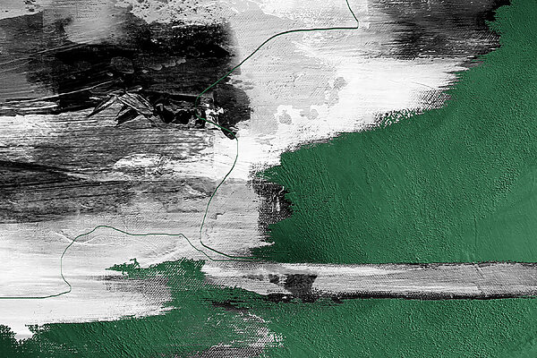 Een close-up van een schilderij Een close-up van een schilderij