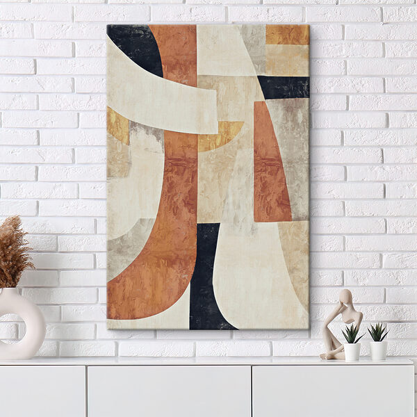 Een schilderij van verschillende kleuren Een schilderij van verschillende kleuren