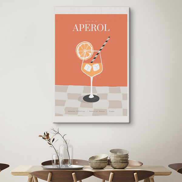 Een poster van een drankje Een poster van een drankje