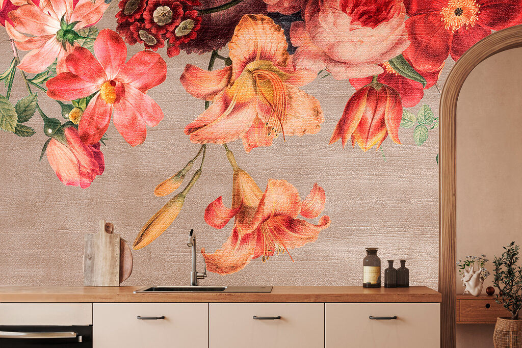 A close up of flowers