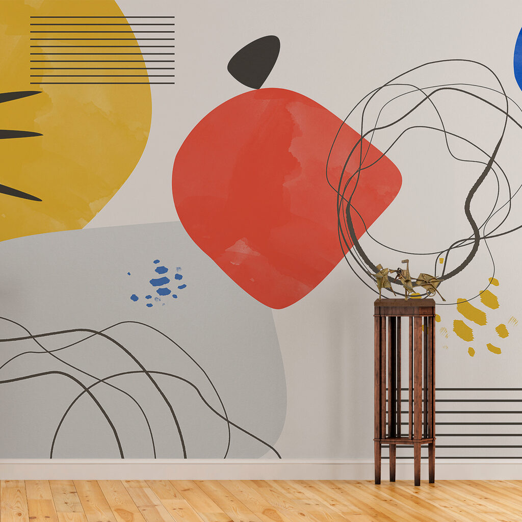 Een kleurrijk kunstwerk met lijnen en cirkels w00514pih1ms 1024x1024 - Een kleurrijk kunstwerk met lijnen en cirkels - tegory