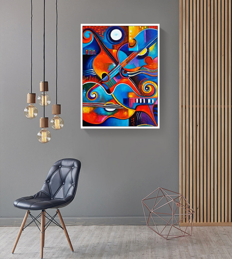Een kleurrijk kunstwerk s00324pig2 - Een kleurrijk kunstwerk - tegory