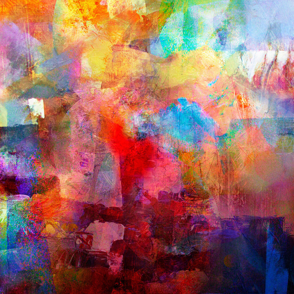 Een kleurrijk schilderij van een stad s04344p 1024x1024 - Een kleurrijk schilderij van een stad - tegory