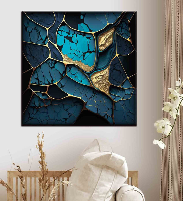 Turquoise en bronzen abstracte elegantie. Turquoise en bronzen abstracte elegantie.