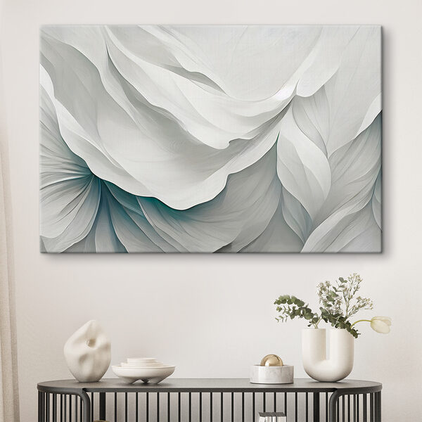 Een witte en blauwe golvende achtergrond Een witte en blauwe golvende achtergrond