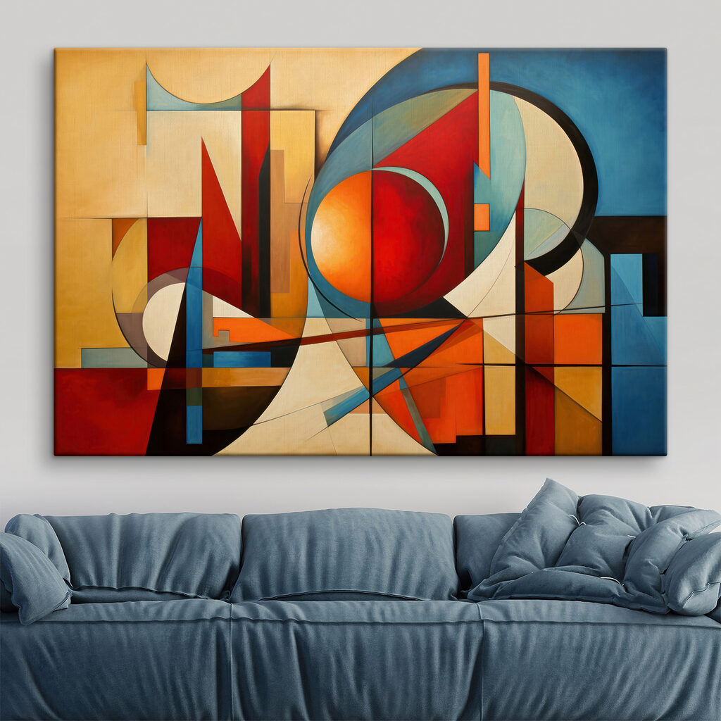Een schilderij van een stad s36302pig107m 1024x1024 - Een schilderij van een stad - tegory