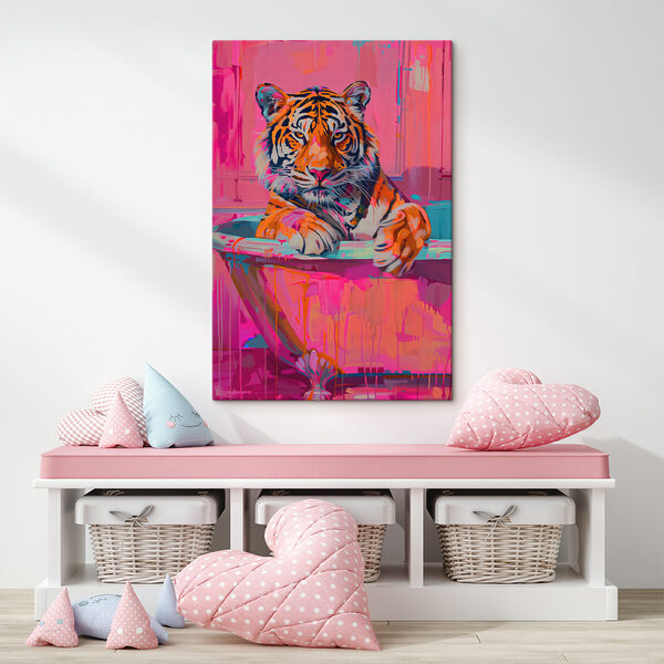 Een tijger in een bad Een tijger in een bad