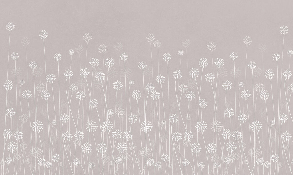 Witte bloemen op een grijze achtergrond Witte bloemen op een grijze achtergrond