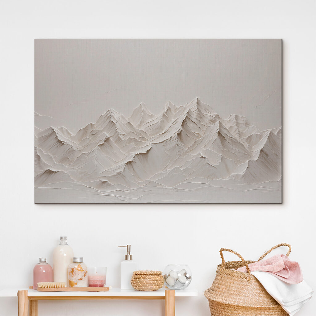 A white mountain range with snow A white mountain range with snow