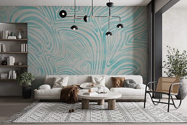 Een blauw en wit patroon w00649v3pig36mr 600x400 - Een blauw en wit patroon - tegory