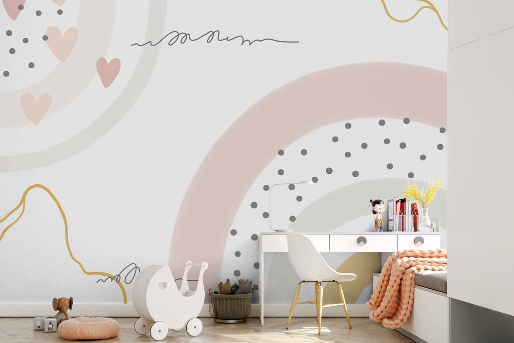 u99373pir2r 1024x683 - Een witte achtergrond met roze en grijze cirkels en stippen - tegory