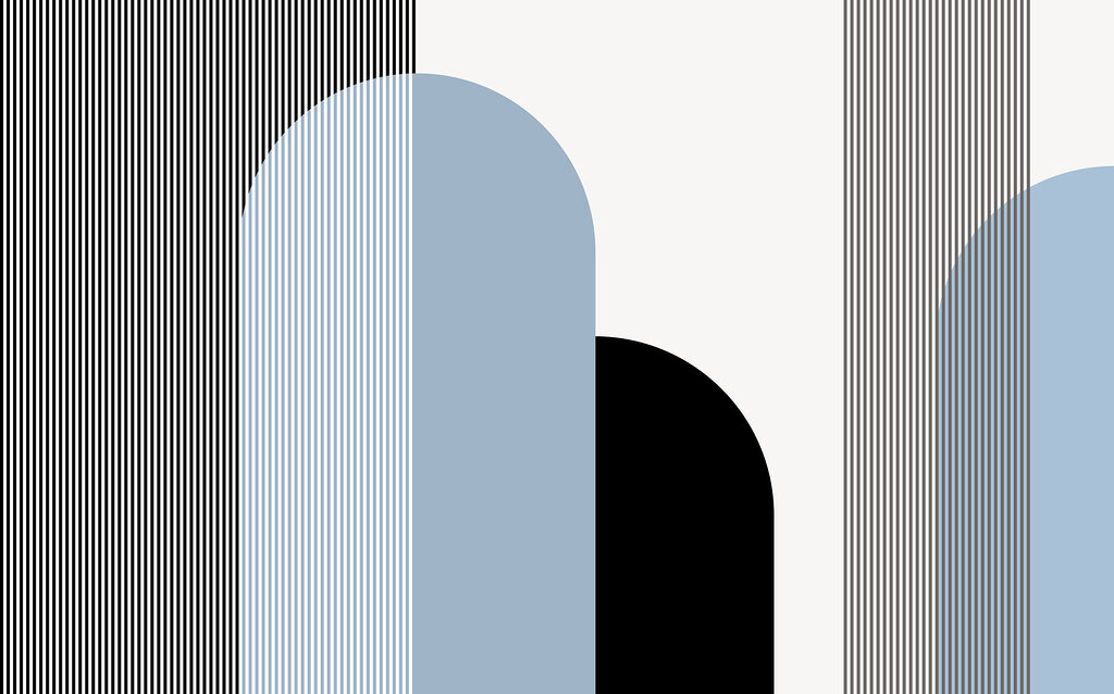 w00631v2p 1024x638 - Geometrische vormen in zwart-wit en blauw - tegory