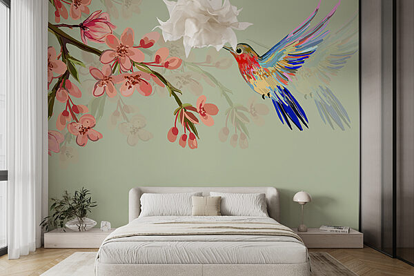 w00693pib4r 600x400 - Een vogel vliegt naast bloemen - tegory