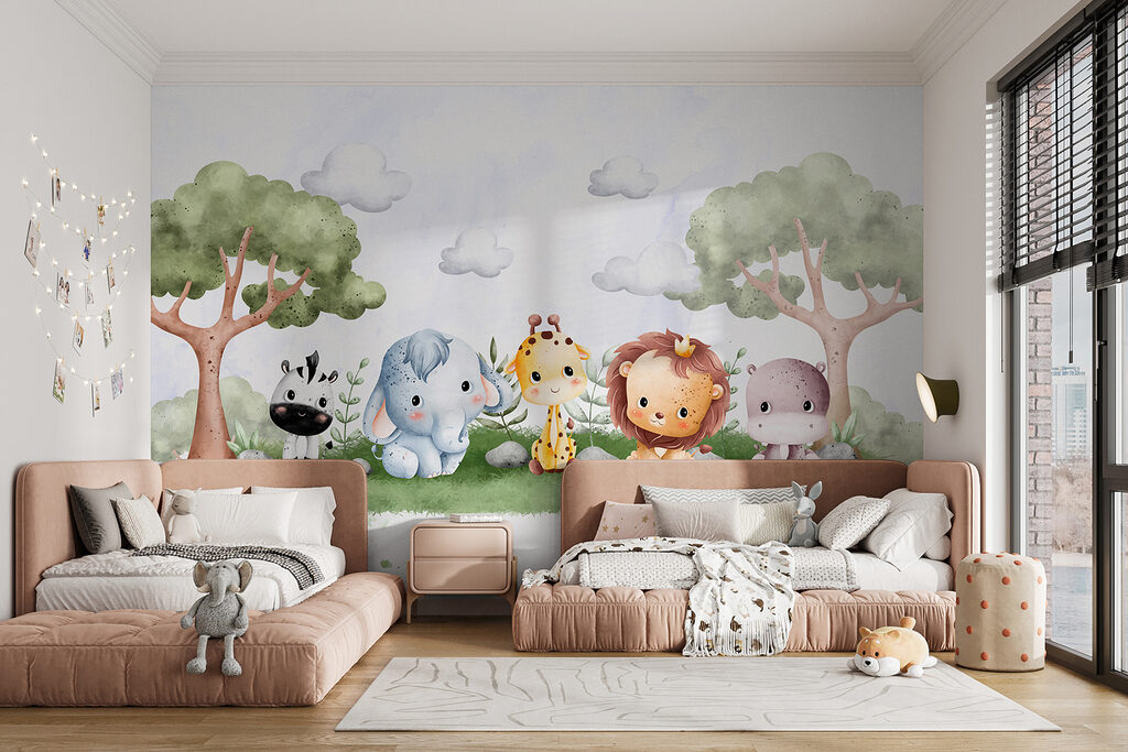 A group of animals sitting on grass A group of animals sitting on grass