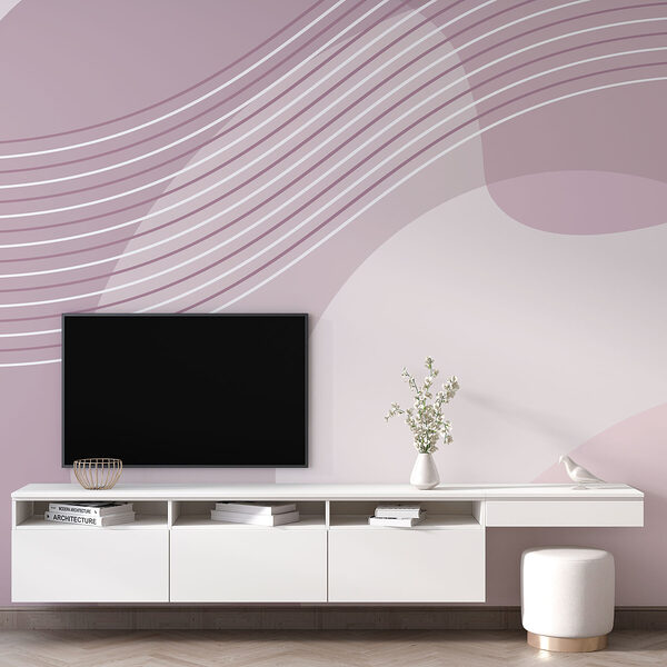 A purple and white background
