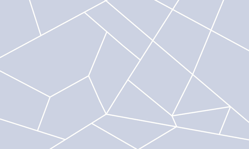 Witte lijnen op een blauwe achtergrond Witte lijnen op een blauwe achtergrond