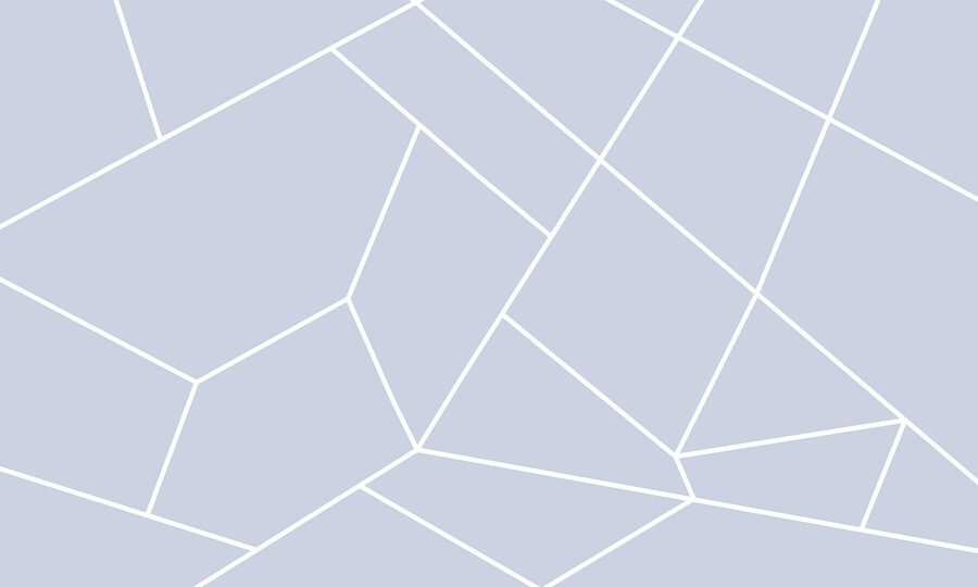 Witte lijnen op een blauwe achtergrond Witte lijnen op een blauwe achtergrond