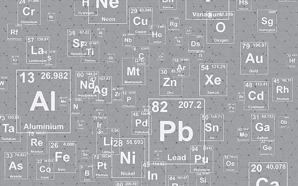 Een patroon van periodiek systeem elementen Een patroon van periodiek systeem elementen
