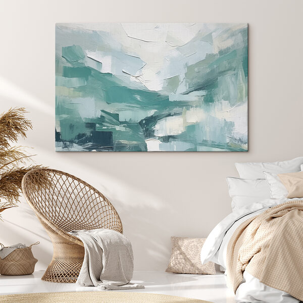 A painting of a landscape A painting of a landscape