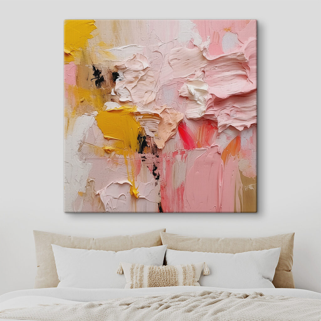 Colorful abstract texture in pink tones
