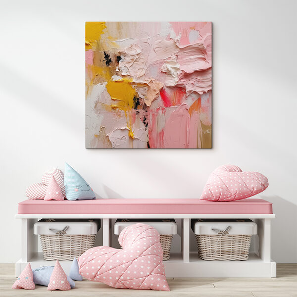 Colorful abstract texture in pink tones