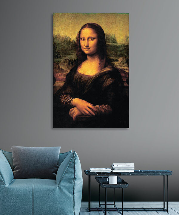 A painting of a woman