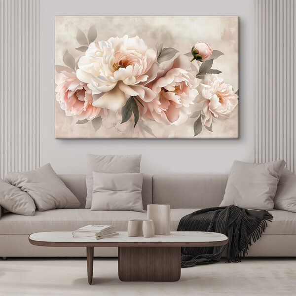 Een groep bloemen op een witte achtergrond Een groep bloemen op een witte achtergrond