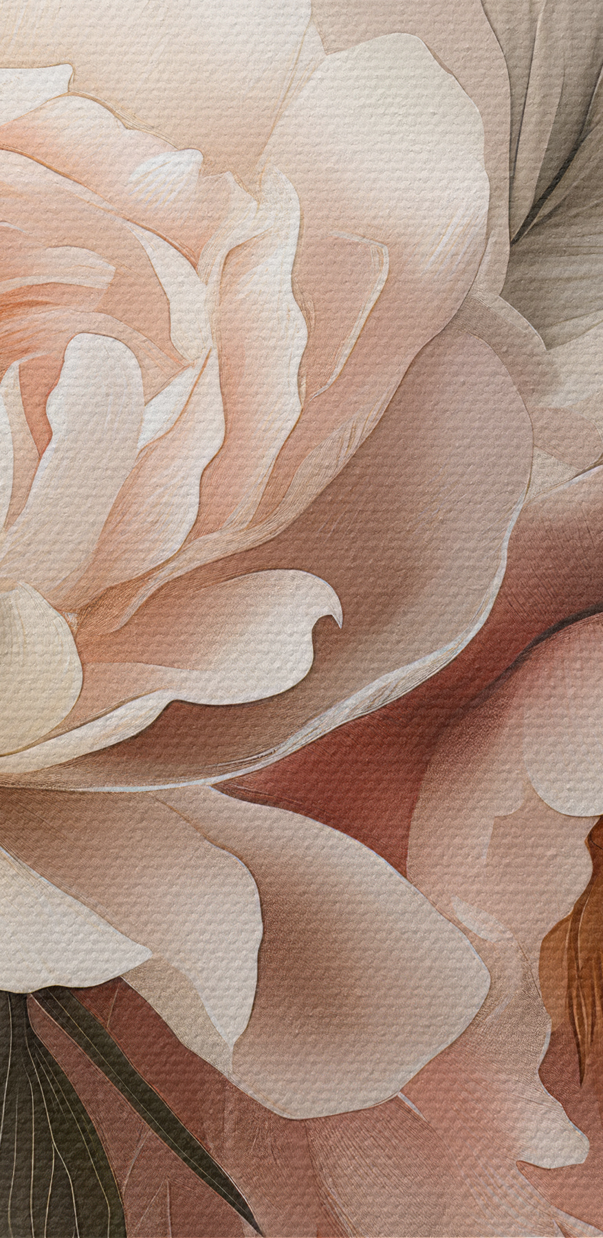 Een groep bloemen op een witte achtergrond
