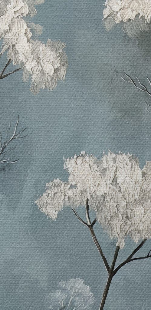 A group of white flowers