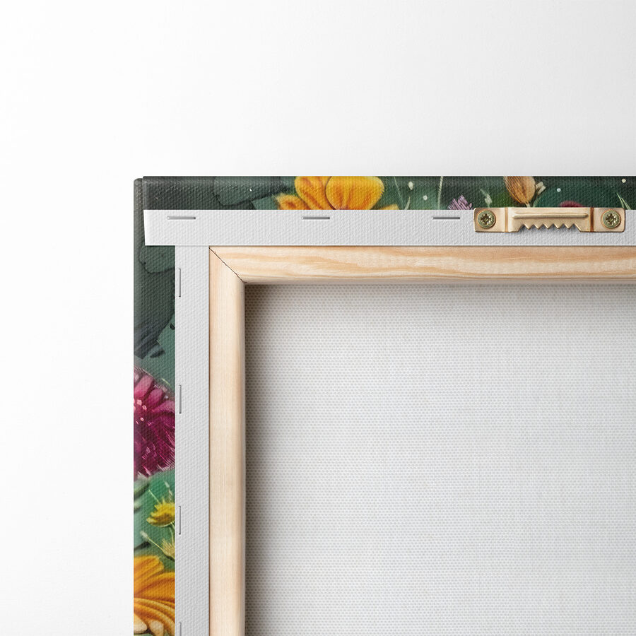 Een kleurrijk hart met bloemen